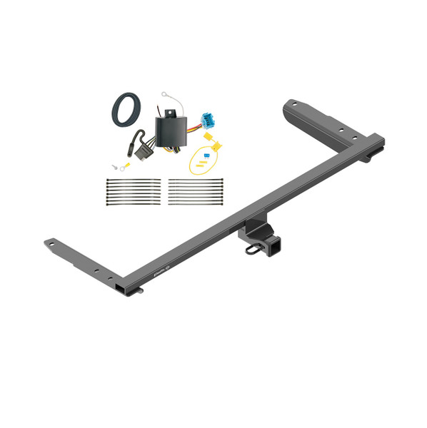 2018-2023 Honda Odyssey Without Fuse Provisions Draw-tite Class 3 Trailer Hitch, 2 Inch Square Receiver Bundle w/ Plug-n-Play T-One Wiring Harness - Draw-tite