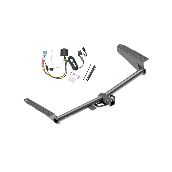 2018-2024 Honda Odyssey With Fuse ProvisionsDraw-Tite Class 3 Trailer Hitch, 2 Inch Square Receiver Bundle w/ Plug-n-Play T-One Wiring Harness - Draw-tite