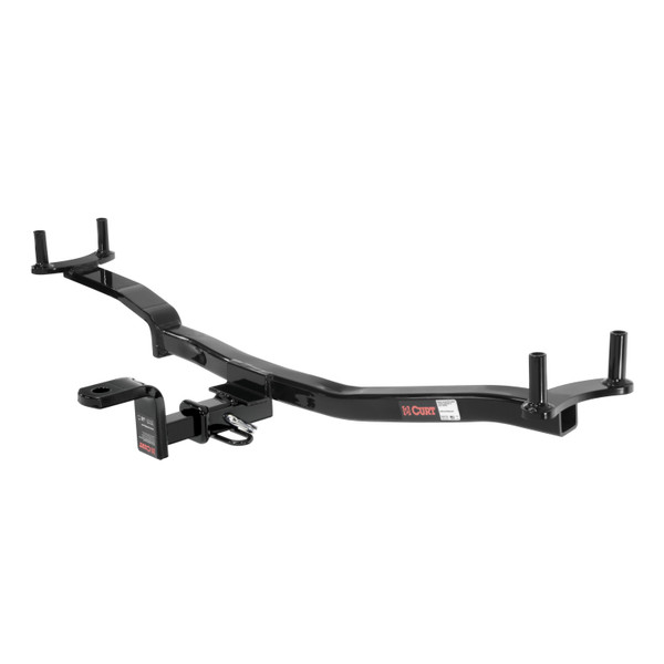 CURT 117163 Class 1 Trailer Hitch with Ball Mount, 1-1/4-In Receiver, Fits Select Volkswagen Corrado - CURT