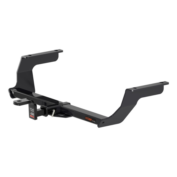 CURT 114653 Class 1 Trailer Hitch with Ball Mount, 1-1/4-In Receiver, Fits Select Subaru Impreza - CURT