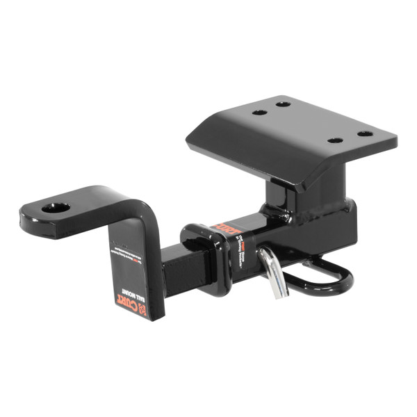 CURT 120973 Class 2 Trailer Hitch with Ball Mount, 1-1/4-In Receiver, Fits Select Volkswagen Tiguan - CURT