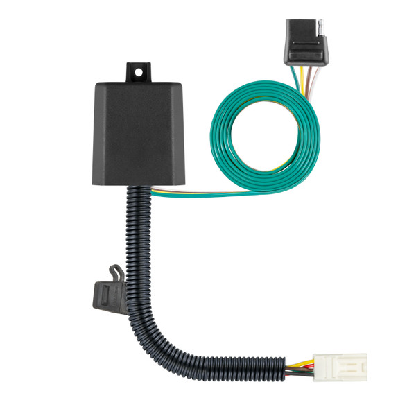 CURT Custom Wiring Harness, 4-Way Flat Output, Select Toyota Sienna 56489 - CURT