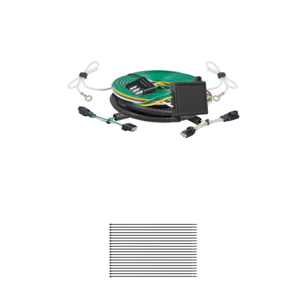 CURT 58934 Custom Towed-Vehicle RV Wiring Harness for Dinghy Towing, Fits Select Chevrolet Malibu - CURT