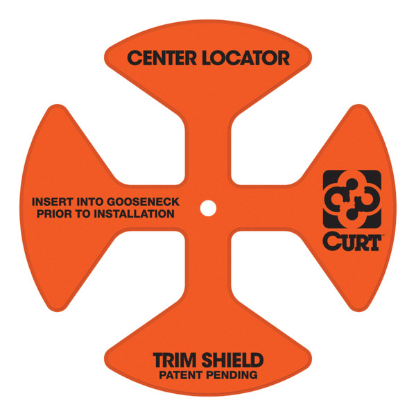 CURT 19253 Replacement Double Lock EZr Center Locator, Fits 60611, 60619 - CURT