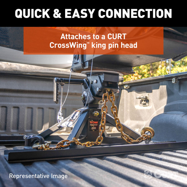 CURT 16613 CrossWing 5th Wheel Safety Chain Assembly