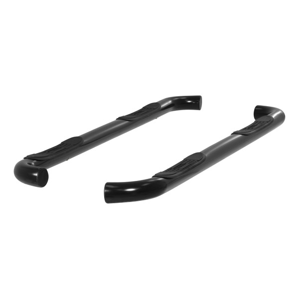 ARIES 203016 3-Inch Round Black Steel Nerf Bars, No-Drill, Fits Select Ford F-150 - ARIES