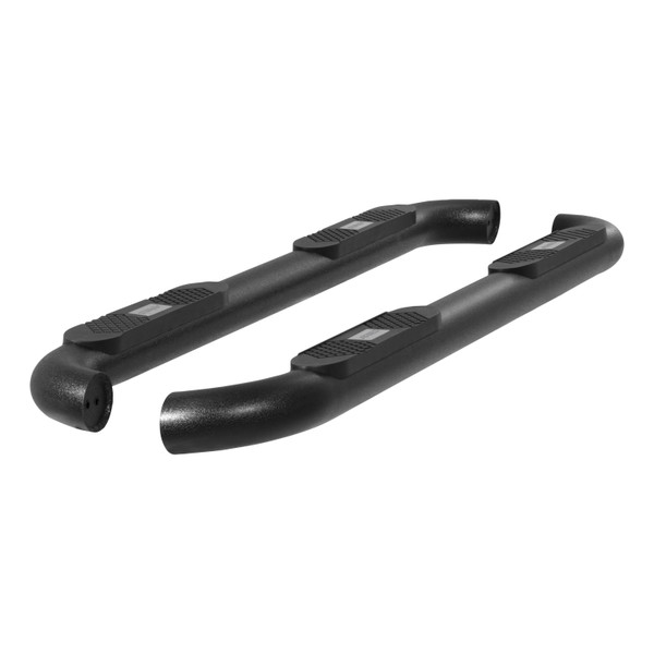 ARIES AL233006 Big Step 4-Inch Round Black Aluminum Nerf Bars, Select Ford Excursion, F-250, F-350 Super Duty - ARIES