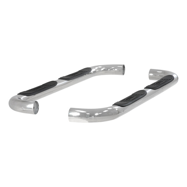 ARIES 203033-2 3-Inch Round Polished Stainless Steel Nerf Bars, No-Drill, Fits Select Mazda B-Series, Ford Ranger