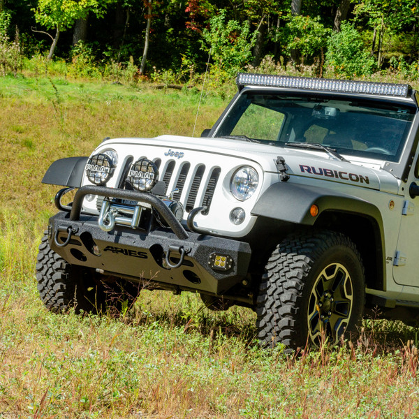 ARIES 15600TW Truck, Jeep Bolt-On Bumper Tow Hook, 9,000 lbs Work Load