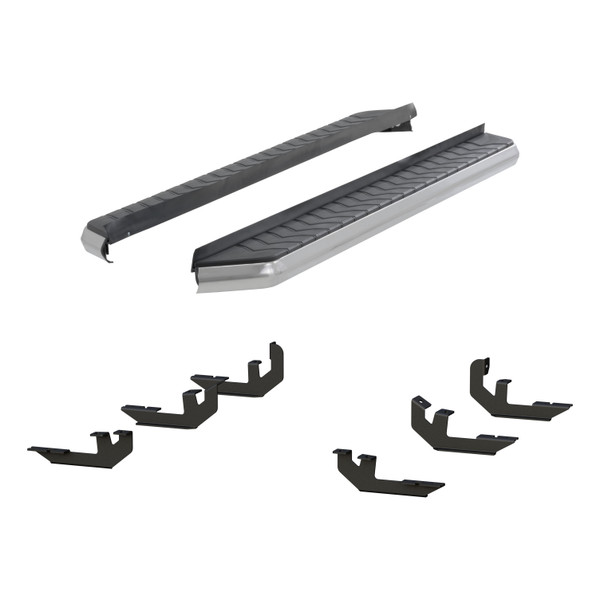 ARIES 2051029 AeroTread 5 x 70-Inch Polished Stainless SUV Running Boards, Select Honda Pilot - ARIES