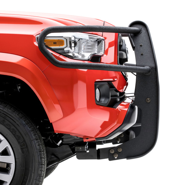 ARIES 2170006 Pro Series Black Steel Grille Guard with Light Bar, Select Toyota Tacoma
