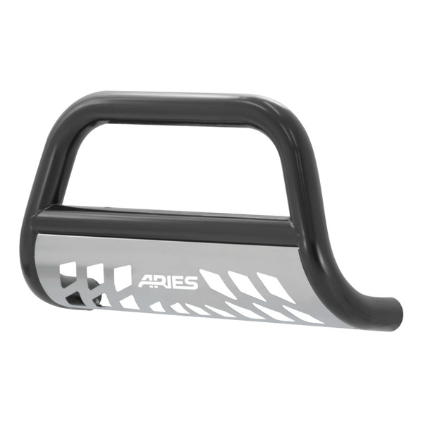 ARIES B35-8000 3-Inch Black Steel Bull Bar, No-Drill, Select Freightliner, Mercedes-Benz Sprinter 2500, 3500 - ARIES