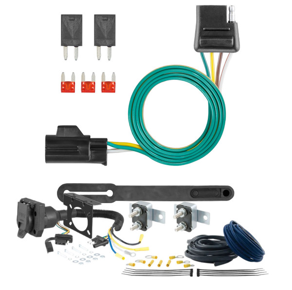 04 - 13 Mazda 3 Sedan CURT Trailer Brake Controller 7-Way Upgrade Kit  7WK1765 - CURT