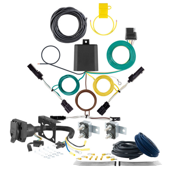 22 - 24 Nissan Pathfinder CURT Trailer Brake Controller 7-Way Upgrade Kit  7WK2044 - CURT