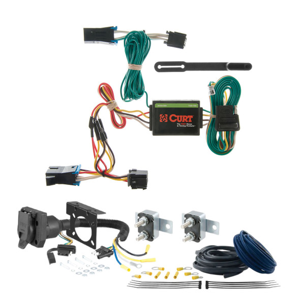 96 - 00 Plymouth Grand Voyager Excluding Stow 'n Go CURT Trailer Brake Controller 7-Way Upgrade Kit  7WK2111 - CURT