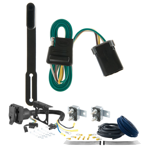 00 - 00 Toyota Tundra #13180 will not fit with towable bumper mount CURT Trailer Brake Controller 7-Way Upgrade Kit  7WK2455 - CURT
