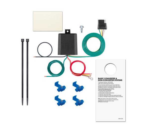 75 - 93 Volkswagen Rabbit CURT Trailer Brake Controller 7-Way Upgrade Kit  7WK2514