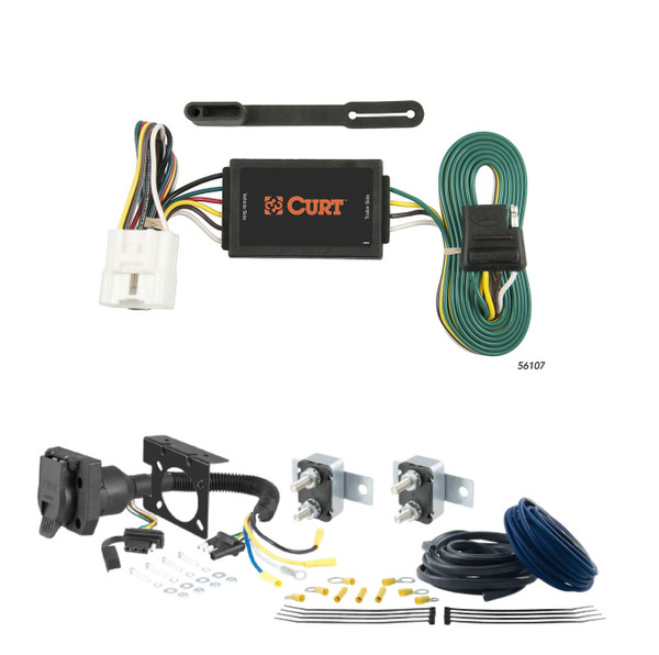 15 - 20 Toyota Sienna CURT Trailer Brake Controller 7-Way Upgrade Kit  7WK2436 - CURT