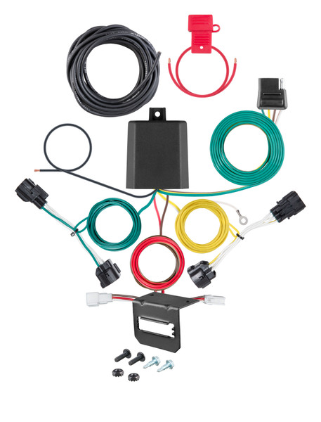 23-24 KIA Niro EV CURT 4-flat Plug and Play Trailer Wiring - CURT