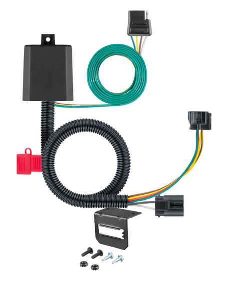 07-12 Infiniti INFINITI CURT 4-flat Plug and Play Trailer Wiring - CURT