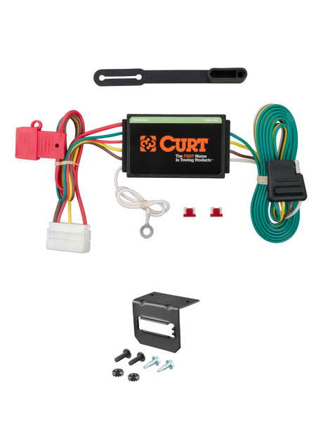 14-20 Acura MDX  CURT 4-flat Plug and Play Trailer Wiring - CURT