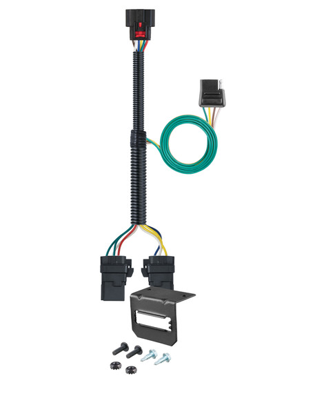 18-24 Chevrolet Equinox Excluding diesel CURT 4-flat Plug and Play Trailer Wiring - CURT