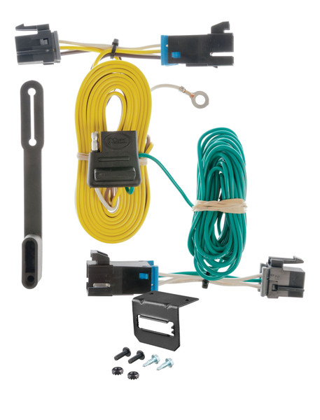 03-24 Chevrolet Express 3500 Excluding cutaway models CURT 4-flat Plug and Play Trailer Wiring - CURT