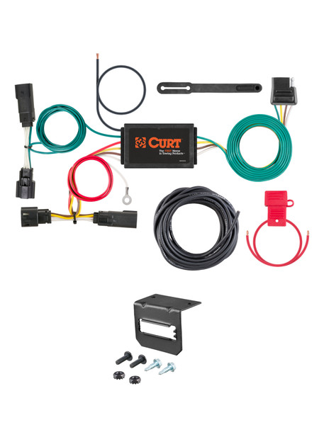 17-22 Buick Encore CURT 4-flat Plug and Play Trailer Wiring - CURT