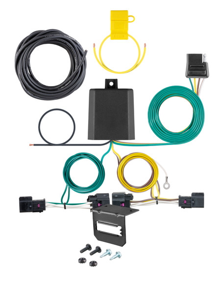 17-20 Chevrolet Sonic Hatchback CURT 4-flat Plug and Play Trailer Wiring - CURT