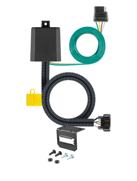 20-22 KIA Telluride CURT 4-flat Plug and Play Trailer Wiring - CURT