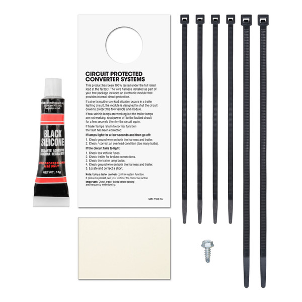 96-00 Plymouth Grand Voyager Excluding Stow 'n Go CURT 4-flat Plug and Play Trailer Wiring