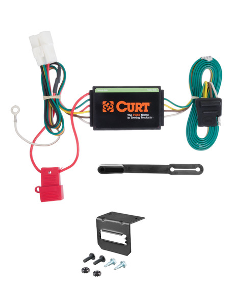10-11 Subaru Impreza Outback Sport Canadian built models CURT 4-flat Plug and Play Trailer Wiring - CURT