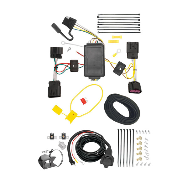 2011-2011 Chrysler 200 Convertible Tekonsha Custom 7-Way + Brake Controller Install Kit - Tekonsha