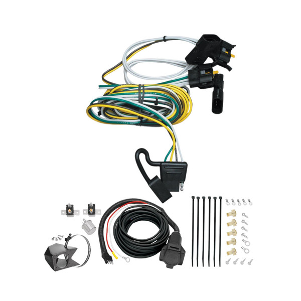 2002-2003 Ford Explorer Sport Trac  Tekonsha Custom 7-Way + Brake Controller Install Kit - Tekonsha