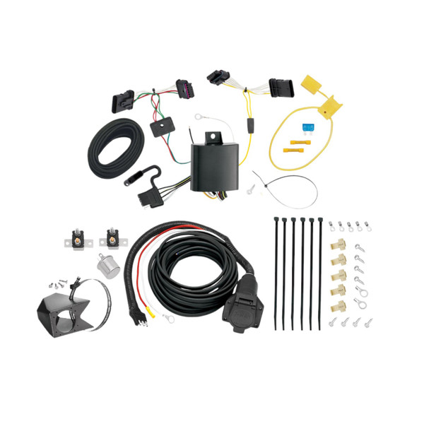 2016-2022 FIAT 500X  Tekonsha Custom 7-Way + Brake Controller Install Kit - Tekonsha