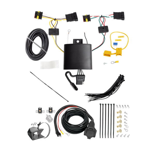 2019-2024 Infiniti QX50  Tekonsha Custom 7-Way + Brake Controller Install Kit - Tekonsha