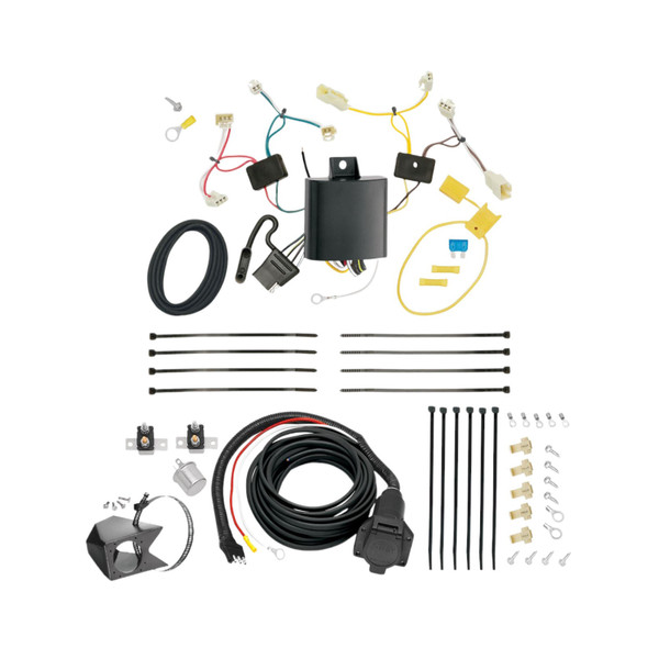 2016-2016 Scion iA  Tekonsha Custom 7-Way + Brake Controller Install Kit - Tekonsha