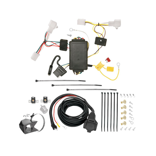 2004-2015 Toyota Prius All Styles (Including Plug-In) Tekonsha Custom 7-Way + Brake Controller Install Kit - Tekonsha