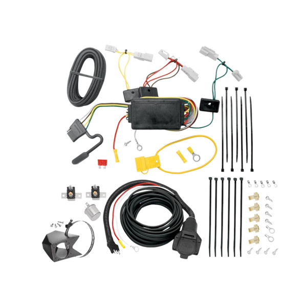 2007-2009 Toyota Camry Sedan, Except Hybrid Tekonsha Custom 7-Way + Brake Controller Install Kit - Tekonsha