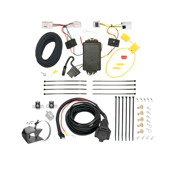 2008-2013 Nissan Rogue Except Krom Tekonsha Custom 7-Way + Brake Controller Install Kit - Tekonsha