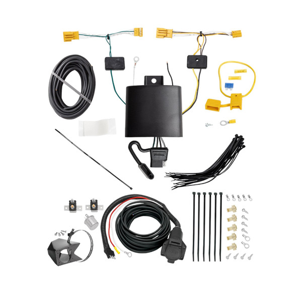 2018-2020 Mercedes-Benz GLC350e SUV, Except PO3 Premium Package Tekonsha Custom 7-Way + Brake Controller Install Kit - Tekonsha