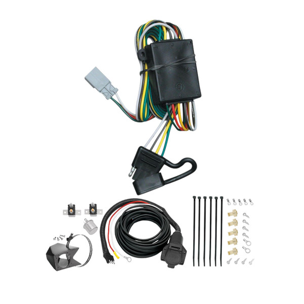 2001-2001 Honda Prelude  Tekonsha Custom 7-Way + Brake Controller Install Kit - Tekonsha