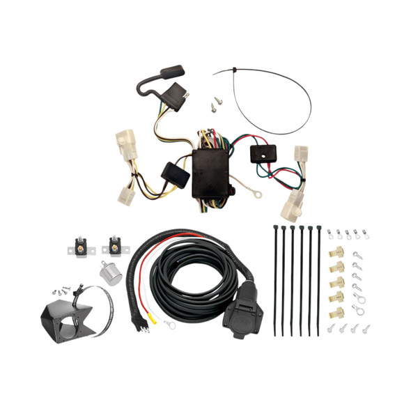2002-2006 Toyota Camry Sedan Tekonsha Custom 7-Way + Brake Controller Install Kit - Tekonsha