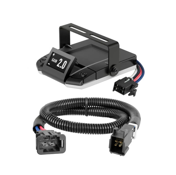 2022-2023 Audi e-tron S With factory 7-way CURT Assure Proportional 1-4 Axel Auto Leveling Motion-Sensing Trailer Brake Controller - CURT
