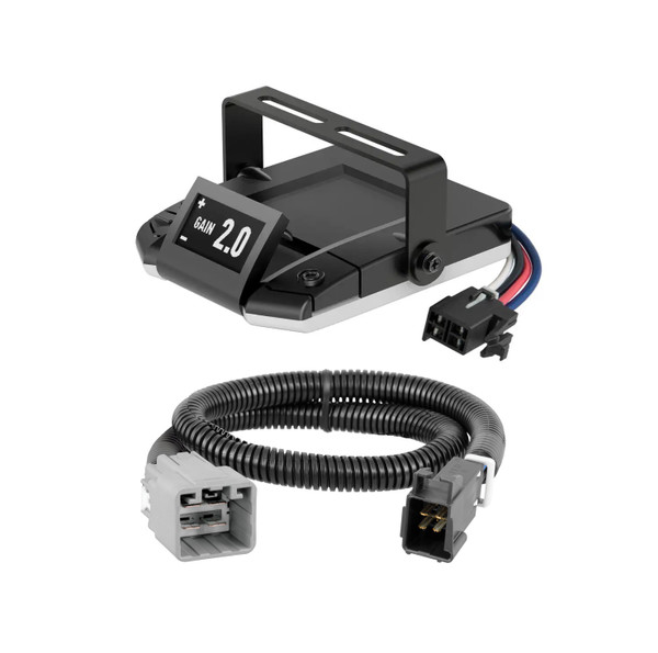 2010-2010 Dodge Ram 2500 All CURT Assure Proportional 1-4 Axel Auto Leveling Motion-Sensing Trailer Brake Controller - CURT