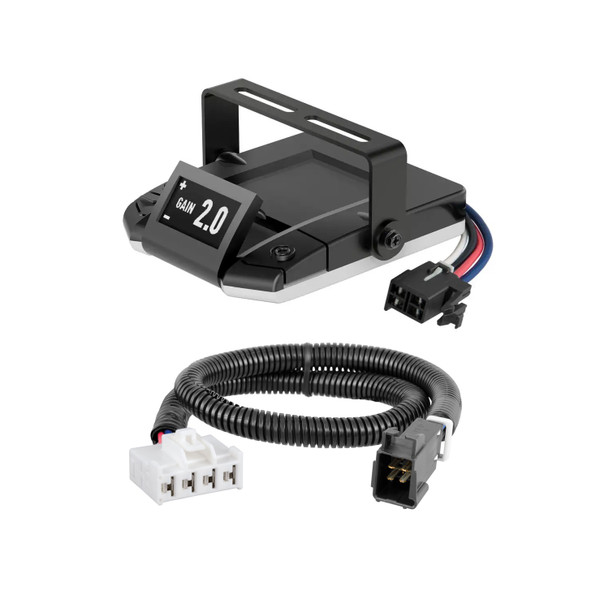 1995-2009 Dodge Ram 2500 All CURT Assure Proportional 1-4 Axel Auto Leveling Motion-Sensing Trailer Brake Controller - CURT