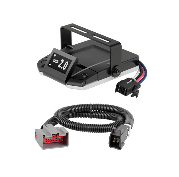 2008-2016 Ford F-550 Super Duty All CURT Assure Proportional 1-4 Axel Auto Leveling Motion-Sensing Trailer Brake Controller - CURT