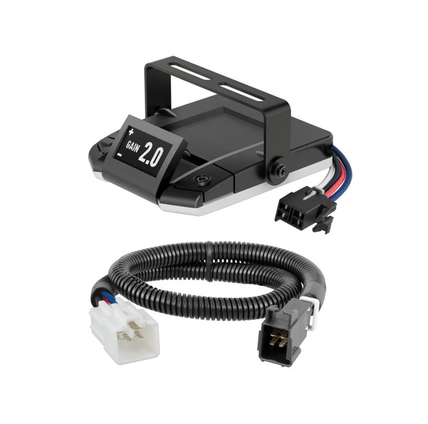 2007-2015 Toyota Tacoma All CURT Assure Proportional 1-4 Axel Auto Leveling Motion-Sensing Trailer Brake Controller - CURT