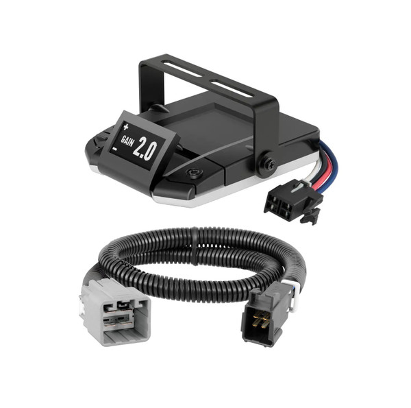 2015-2024 Ram 3500 Without factory integrated brake control (ITBC) CURT Assure Proportional 1-4 Axel Auto Leveling Motion-Sensing Trailer Brake Controller - CURT