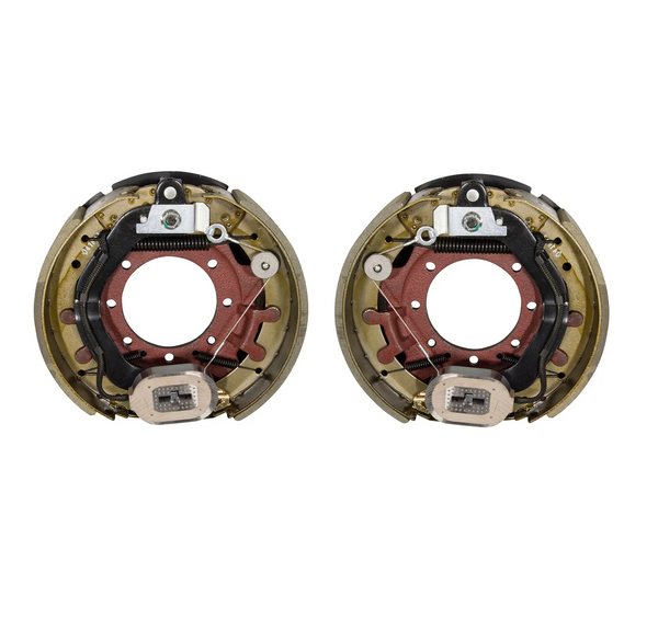 SET OF  12.5" x 3.38" - 10,000 lbs Lippert Electric Trailer Brake Assembly Left+ Right - Lippert